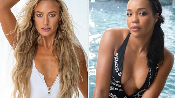 Sophie Cunningham (left) and Napheesa Collier (right) are featured in the 2026 SI Swim issue. Sophie Cunningham (left) and Napheesa Collier (right) are featured in the 2026 SI Swim issue.