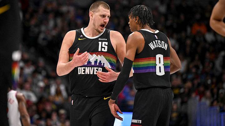 The Nuggets’ 2025–26 season ended in a six-game first-round playoff series against the Timberwolves. The Nuggets’ 2025–26 season ended in a six-game first-round playoff series against the Timberwolves.