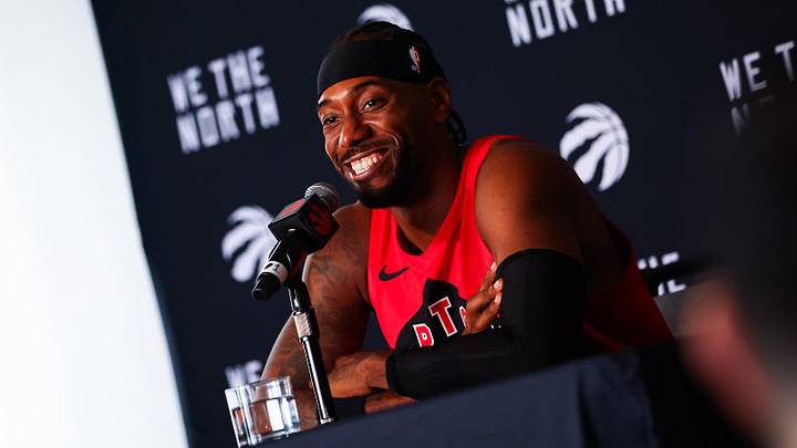 Kawhi Leonard is back with the Raptors for the first time since leading them to a championship in 2019. Kawhi Leonard is back with the Raptors for the first time since leading them to a championship in 2019.