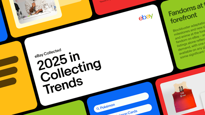 eBay unveils eBay Collected 2025, a trend report highlighting 2025’s most sought-after names, moments and trends in collecting culture. 