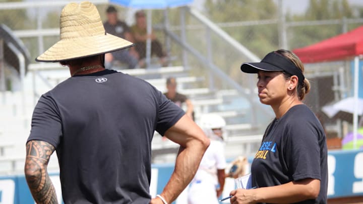 Cal State Bakersfield coaches Letty Olivarez and James Davenport have been placed on leave due to allegations of abuse.