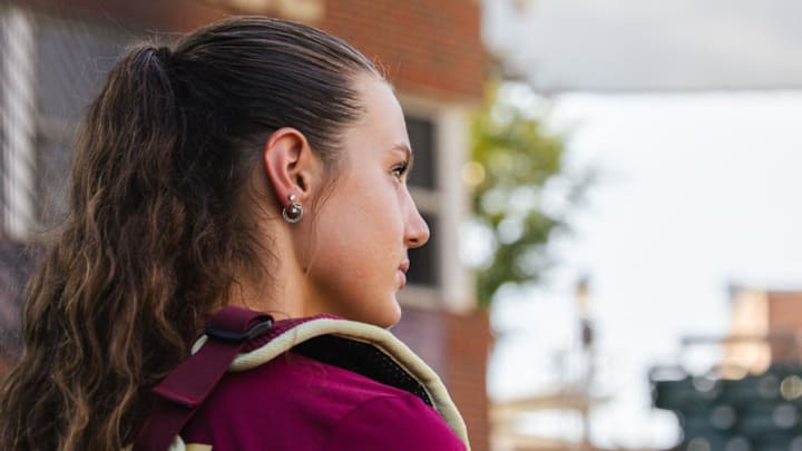 Florida State freshman catcher and infielder Danika Spinogatti will miss her freshman season after having ACL reconstruction surgery on Friday, Nov. 21, 2025. Florida State freshman catcher and infielder Danika Spinogatti will miss her freshman season after having ACL reconstruction surgery on Friday, Nov. 21, 2025.