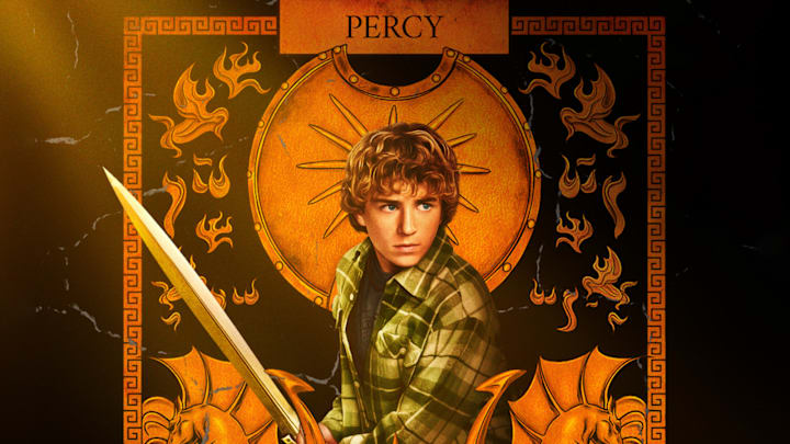 Percy Jackson and the Olympians key art