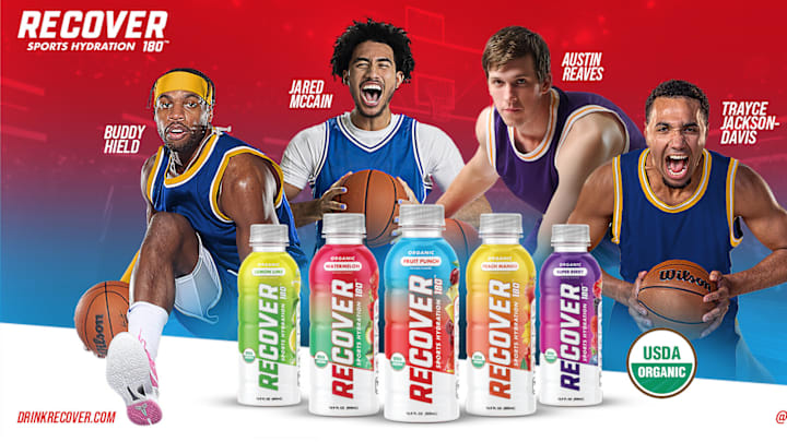 RECOVER 180™ Joins Forces With NBA Stars to Emphasize the Critical Role of Organic Hydration During the Basketball Season