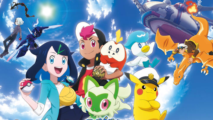 Pokemon Horizons The Series Key art. Image Courtesy The Pokemon Company