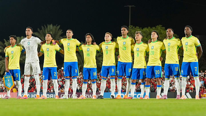 Brasil vai disputar o terceiro lugar do Mundial Sub-17 Brasil vai disputar o terceiro lugar do Mundial Sub-17