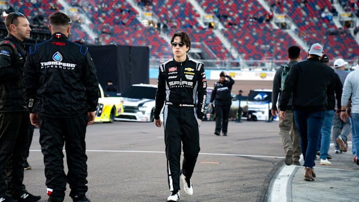 Andres Perez de Lara will run full-time in the NASCAR Craftsman Truck Series in 2025, driving the No. 77 Chevrolet Silverado for Spire Motorsports.