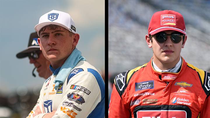 Dawson Sutton (left) and Sammy Smith (right) will join TRICON Garage full-time in the NASCAR FedEx Freight Truck Series in 2027. Dawson Sutton (left) and Sammy Smith (right) will join TRICON Garage full-time in the NASCAR FedEx Freight Truck Series in 2027.