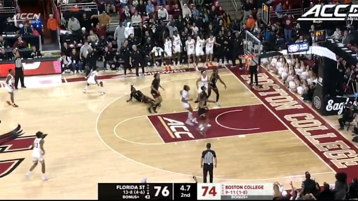 Boston College closed out on a 5–0 run to steal a win over Florida State.