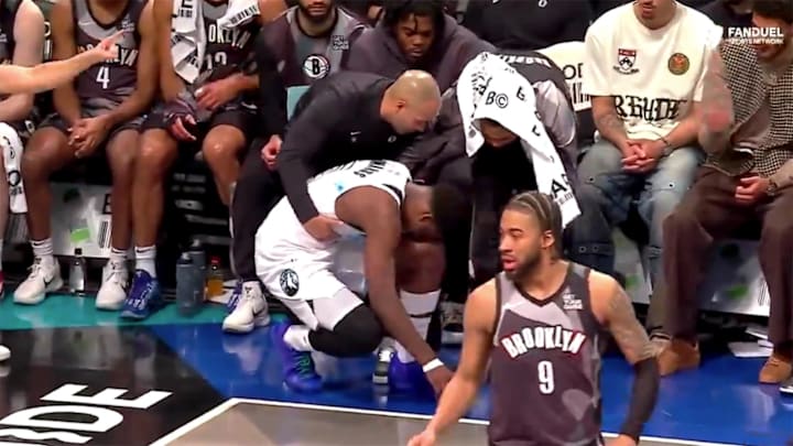 Edwards exited the game with 15 points.