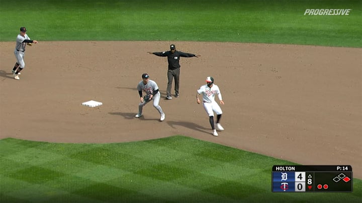 Jose Miranda and the Twins dropped to 4-11 on the year after losing to the Tigers on Saturday.