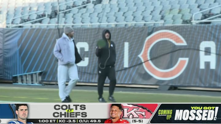 Rodgers takes a lap around Soldier Field before Steelers-Bears. Rodgers takes a lap around Soldier Field before Steelers-Bears.
