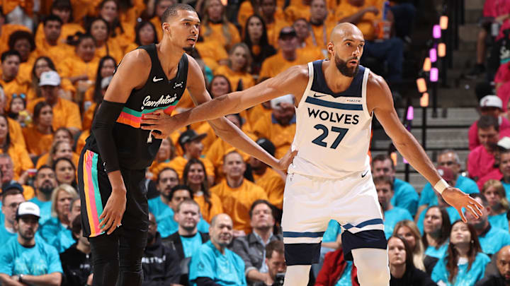 Gobert and Wembanyama meet in the Western Conference semifinals. 