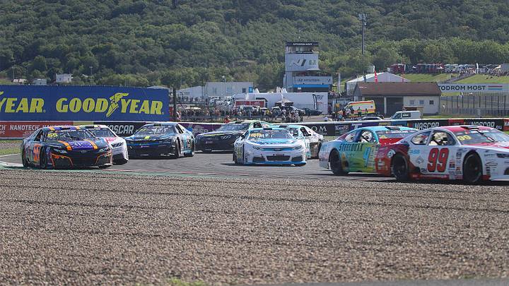 Who will be in pole position for the NASCAR Euro final following the semis in Rome? Who will be in pole position for the NASCAR Euro final following the semis in Rome?