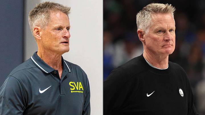 Las Vegas volleyball coach and school teacher Steve Gillis looks just like Warriors coach Steve Kerr, but there’s more to it than that. Las Vegas volleyball coach and school teacher Steve Gillis looks just like Warriors coach Steve Kerr, but there’s more to it than that.