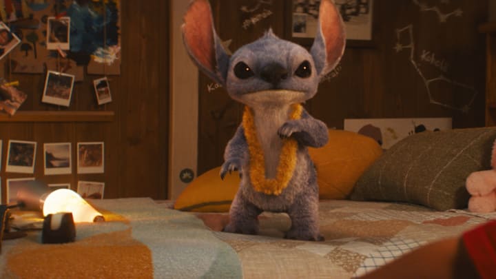 Stitch in Disney’s live-action LILO & STITCH. Photo courtesy of Disney. © 2024 Disney Enterprises Inc. All Rights Reserved.