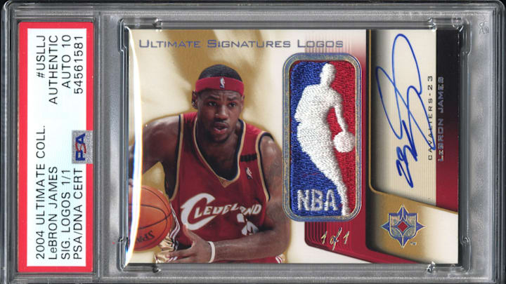 lebron james most valuable rookie card