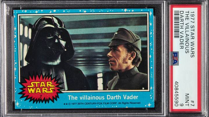1977 Darth Vader PSA 10 is Rewriting the Record Books