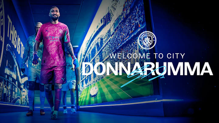Gianluigi Donnarumma has now joined Man City. Gianluigi Donnarumma has now joined Man City.