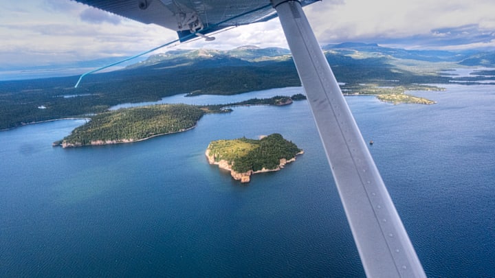 Lake Iliamna. It's good to be back. 