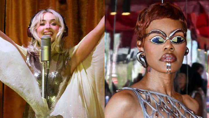 Sabrina Carpenter and Teyana Taylor Sabrina Carpenter and Teyana Taylor