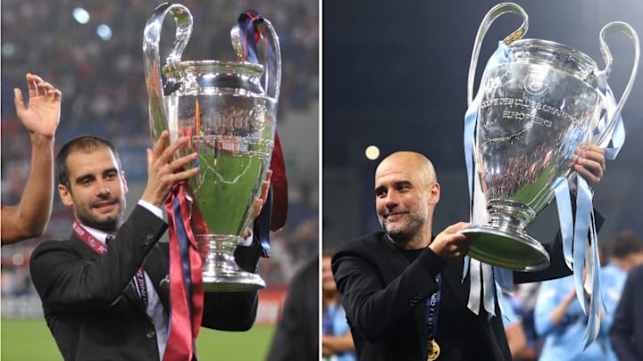 Pep Guardiola is the only manager in the history of men's football to win the European treble twice Pep Guardiola is the only manager in the history of men's football to win the European treble twice