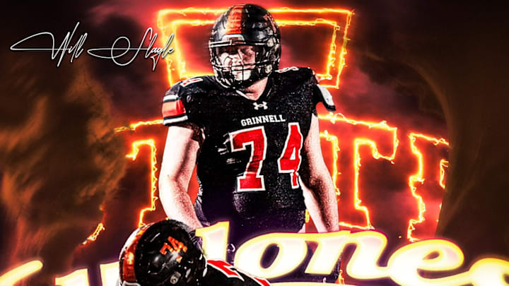 Will Slagle committed to Iowa State on Saturday. He is a junior at Grinnell High School.