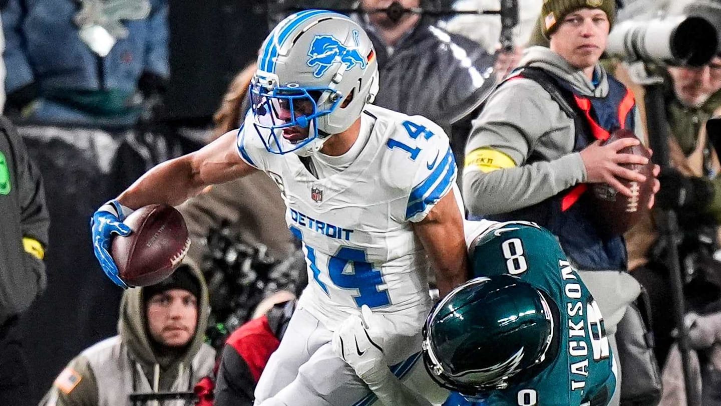 Eagles Star Cornerback Says Amon-Ra St. Brown Among Toughest to Cover