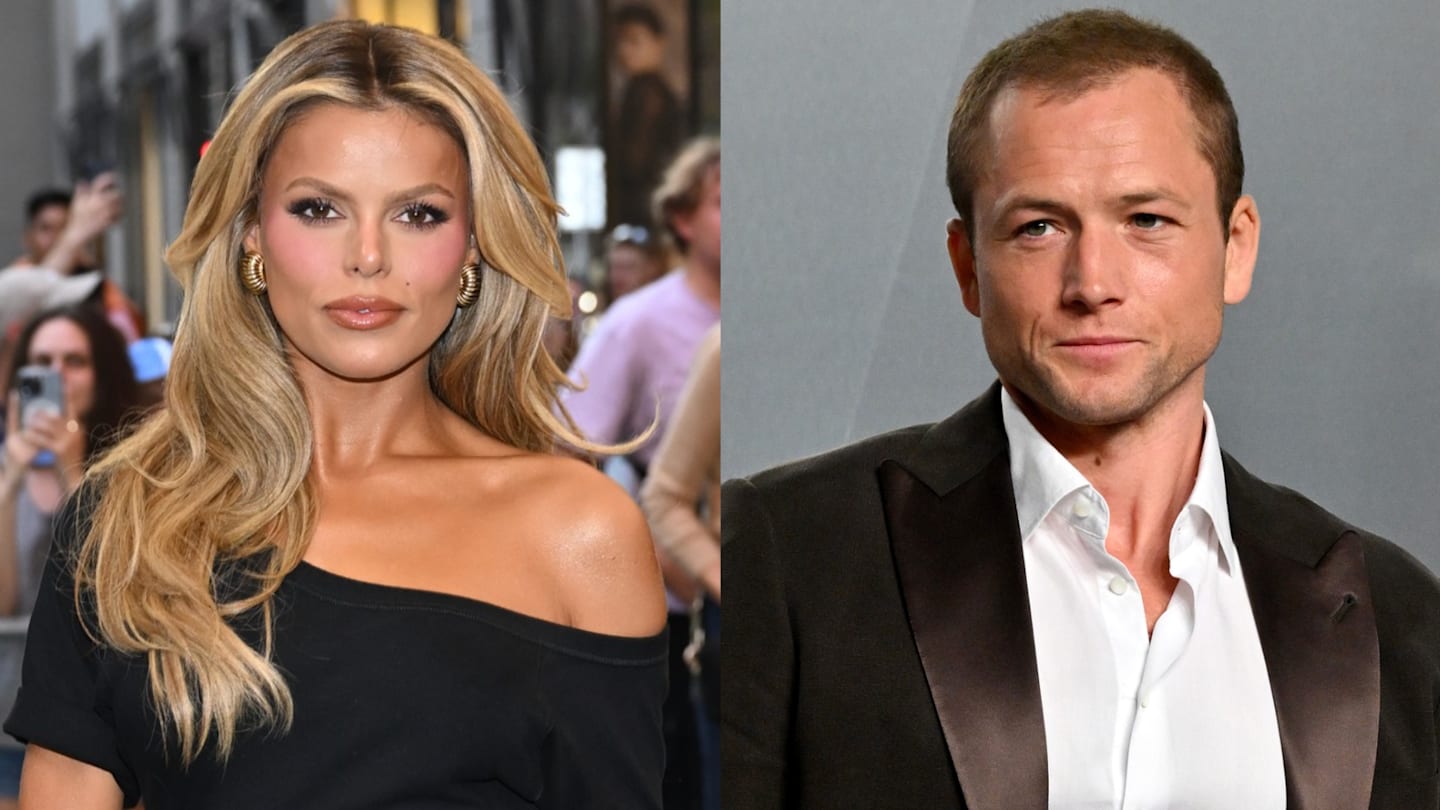 Brooks Nader and Taron Egerton Spotted on Bondi Beach, Confirming Romance — image 1