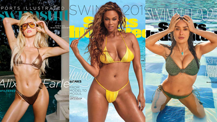 Alix Earle, Tyra Banks and Salma Hayek Pinault