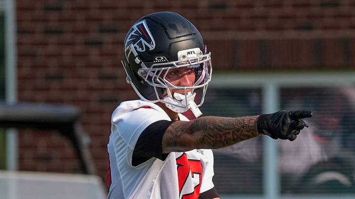 Atlanta Falcons cornerback Avieon Terrell Jr. Atlanta Falcons cornerback Avieon Terrell Jr.