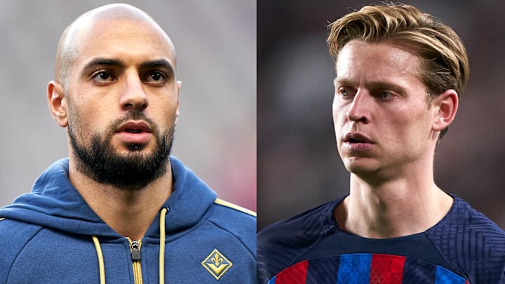 Amrabat and De Jong are in the recent headlines