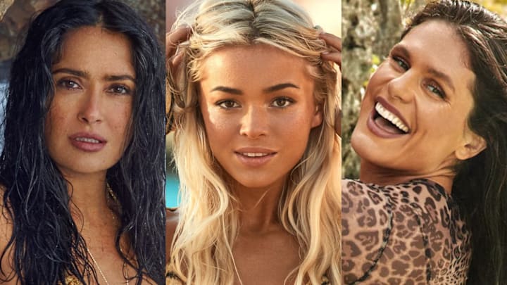 Salma Hayek Pinault, Olivia Dunne and Ilona Maher