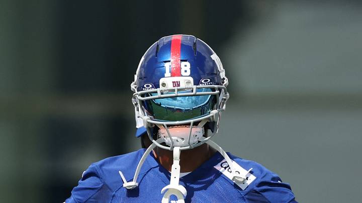 New York Giants wide receiver Darius Slayton New York Giants wide receiver Darius Slayton
