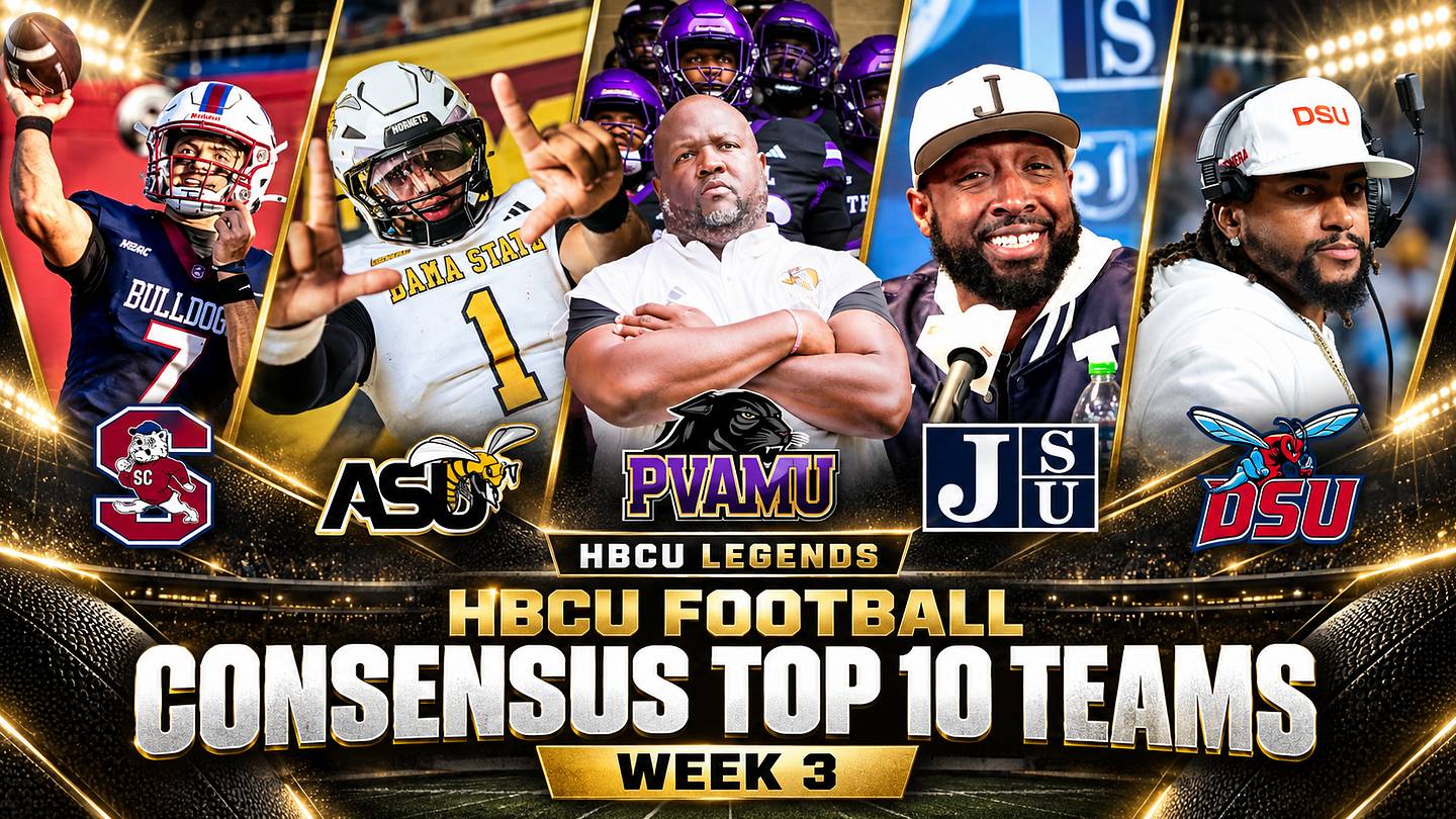 South Carolina State No. 1 in Four HBCU Football Rankings for Week 3