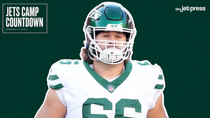 New York Jets offensive guard Joe Tippmann New York Jets offensive guard Joe Tippmann