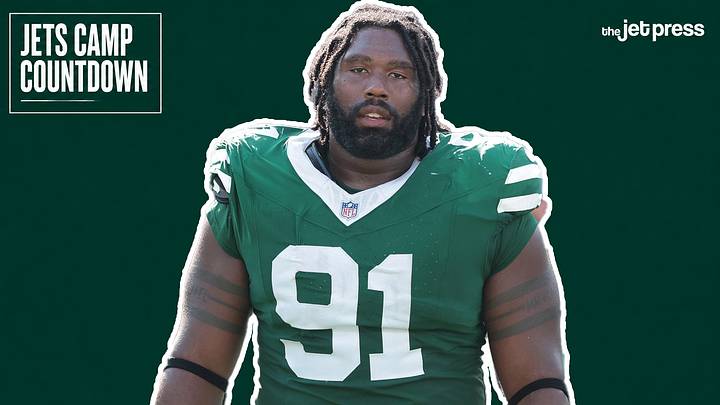 New York Jets defensive lineman Jowon Briggs New York Jets defensive lineman Jowon Briggs
