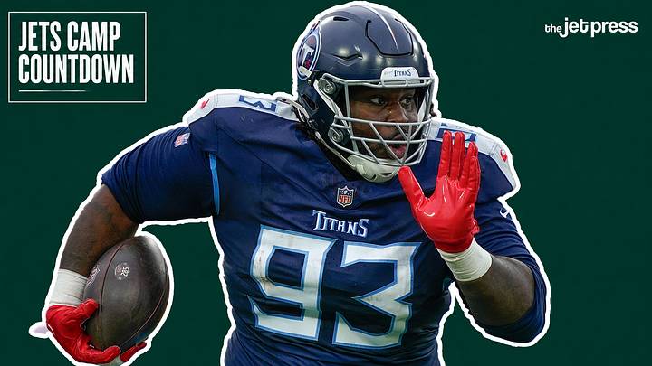 New York Jets defensive tackle T'Vondre Sweat New York Jets defensive tackle T'Vondre Sweat
