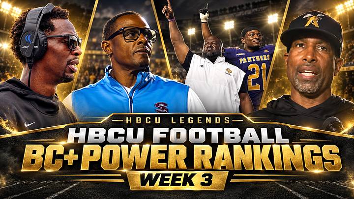 HBCU Football BC+ Power Rankings - Week 3 HBCU Football BC+ Power Rankings - Week 3