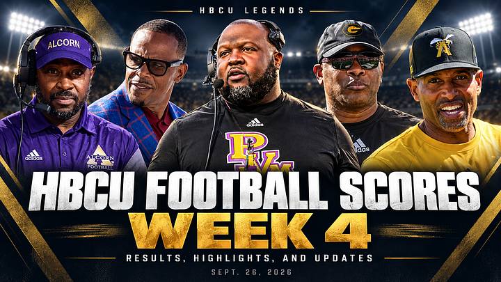 WEEK 4 HBCU FOOTBALL SCORES - 2026 WEEK 4 HBCU FOOTBALL SCORES - 2026