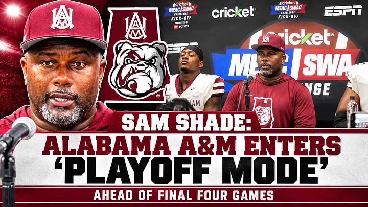 Alabama A&M Head Coach Sam Shade Alabama A&M Head Coach Sam Shade