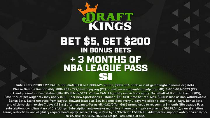 Claim the DraftKings promo code offer for $200 in bonus bets plus NBA League Pass ahead of Notre Dame vs. BYU. Claim the DraftKings promo code offer for $200 in bonus bets plus NBA League Pass ahead of Notre Dame vs. BYU.