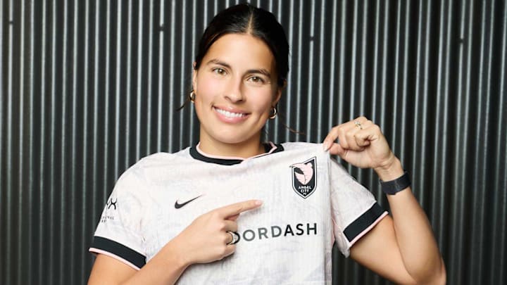 Emily Sams will join Angel City after three seasons with the Pride.