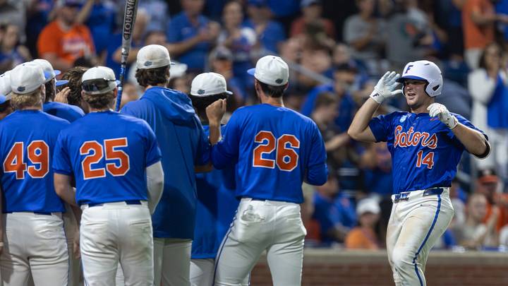 The Florida Gators will advance to the Super Regional round with a win over Troy. The Florida Gators will advance to the Super Regional round with a win over Troy.