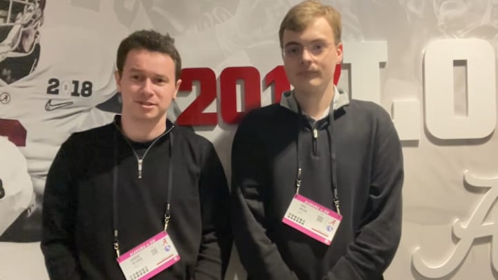 Hunter De Siver (left) and Will Miller.