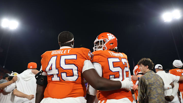 William Bouton, Vic Burley, Clemson Tigers
