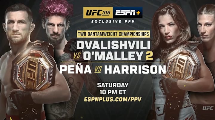 UFC 316 takes place Saturday, June 7 UFC 316 takes place Saturday, June 7