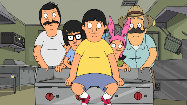 BOB'S BURGERS: Bob and the kids help a down-on-his-luck restaurant owner, while Linda and Teddy get carried away with St. Patrick's Day festivities in the "Flat-Top O' the Morning to Ya" episode of BOBS BURGERS airing Sunday, March 15 (9:00-9:30 PM ET/PT) on FOX. Guest voice Richard Kind. BOBS BURGERS © 2020 by Twentieth Century Fox Film Corporation.