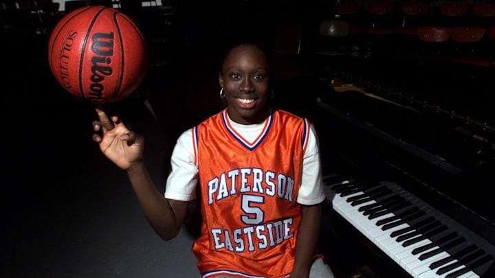 Essence Carson of Eastside High School in Paterson poses for a photograph, Monday, March 18, 2002. Essence Carson of Eastside High School in Paterson poses for a photograph, Monday, March 18, 2002.