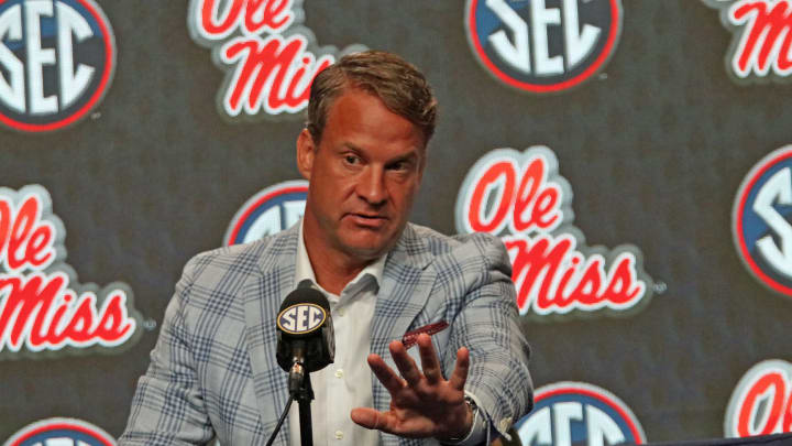 Ole Miss coach Lane Kiffin